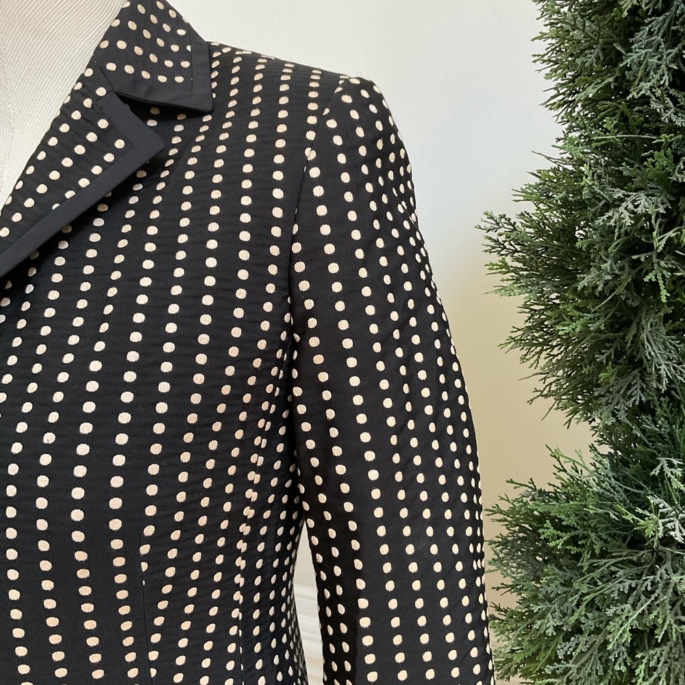 Talbots Fitted Polka Dot Blazer - image 4
